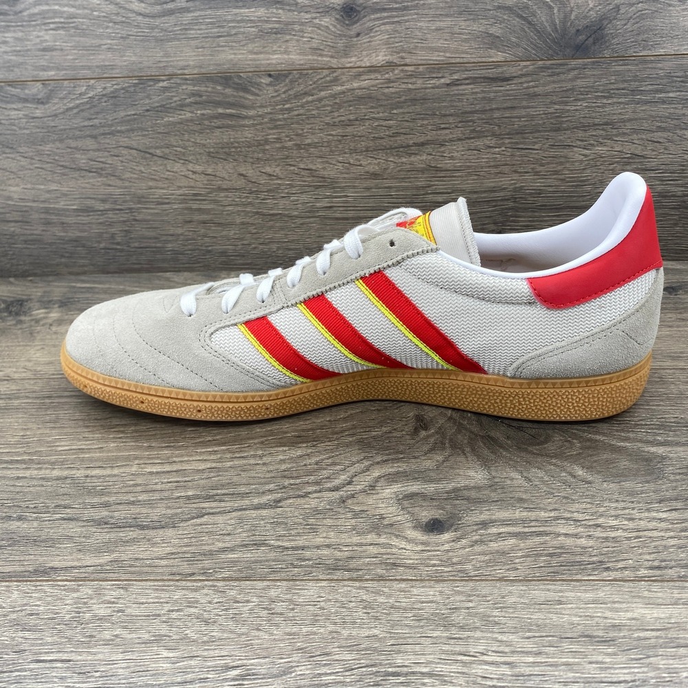 Adidas Busenitz Vintage Men's Size 13 Casual Skateboarding Shoes Grey Red Yellow - Picture 9 of 16